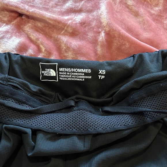 Xsmall Black Northface Running Shorts Elastic Stretch - Picture 4 of 7